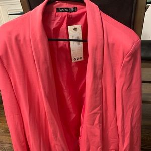 Cute pink oversize blazer